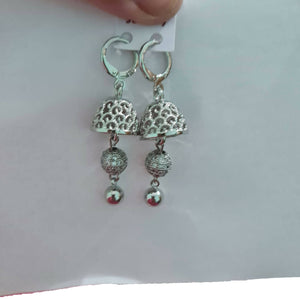 Original Silver Plated Jhumki | Women Jewelry | Earrings | Brand New