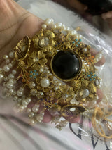 Pearl Mala with Stones Pendant | Women Jewelry | Worn Once