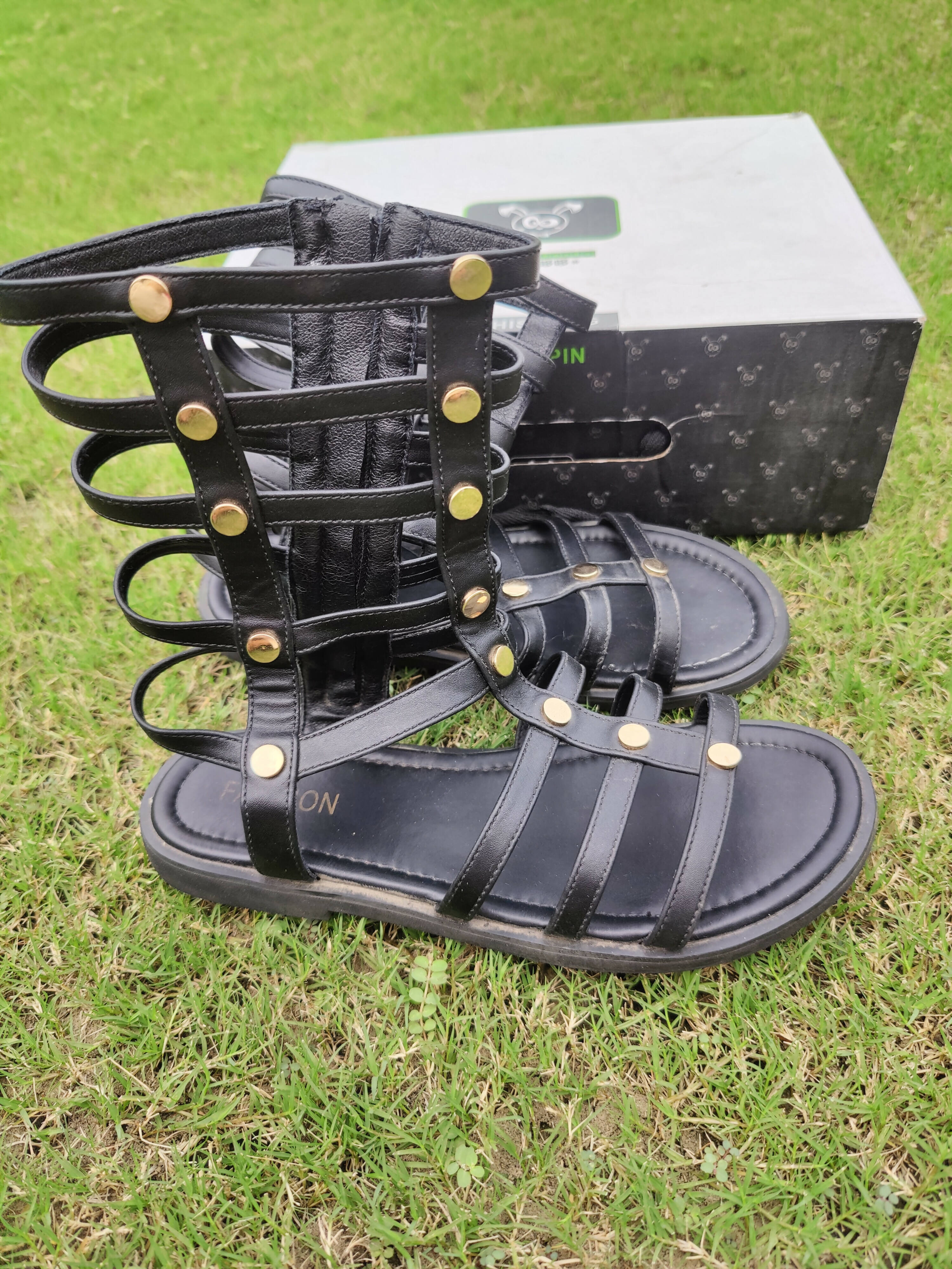 Black Shoes (Size: 37 )| Women Shoes | Worn Once