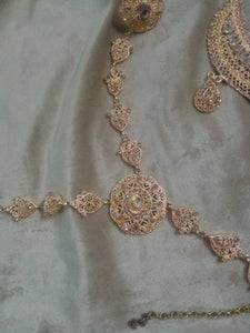 Gold Wedding jewelry set | Women Wedding jewelry & Sets | Worn Once