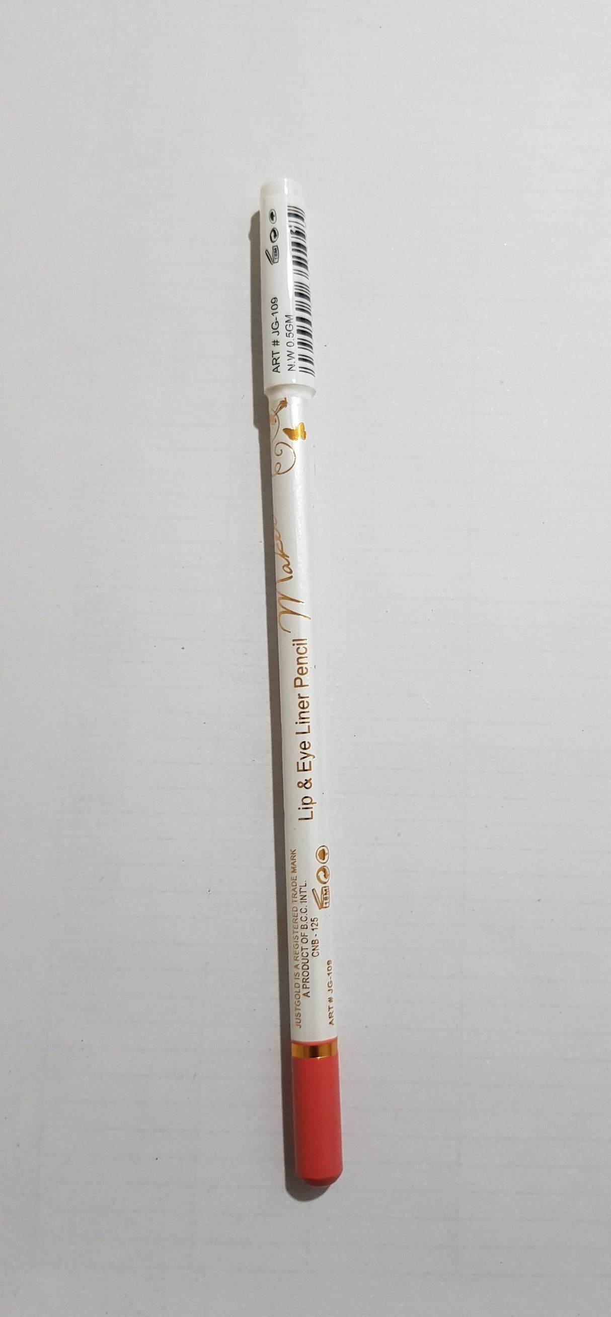 PEACHY PEACH JUST GOLD LIP AND EYE PENCIL