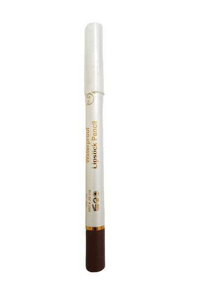 CHOCOLATE BROWN MATTEE WATER PROOF JUST GOLD LIPSTICK PENCIL