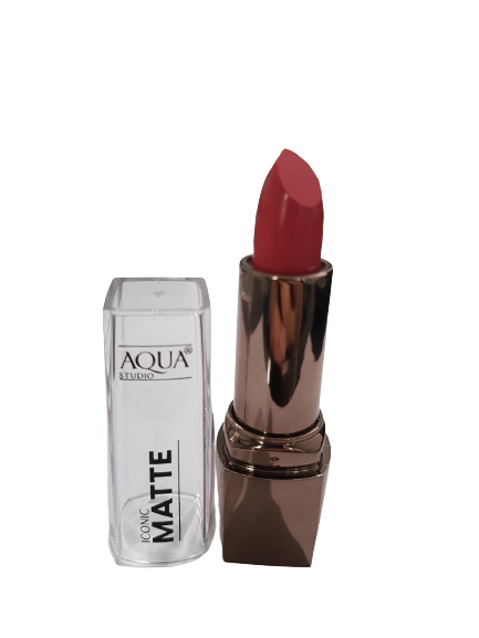 BUBBLEGUM PINK ICONIC MATTE AQUA STUDIO LIP STICK