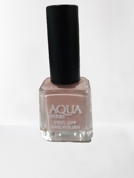 ROSE PINK PEEL OFF NAIL PAINT AQUA STUDIO