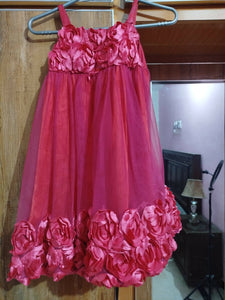 Pink Flower Frok | Girls Skirts & Dresses | Small | New