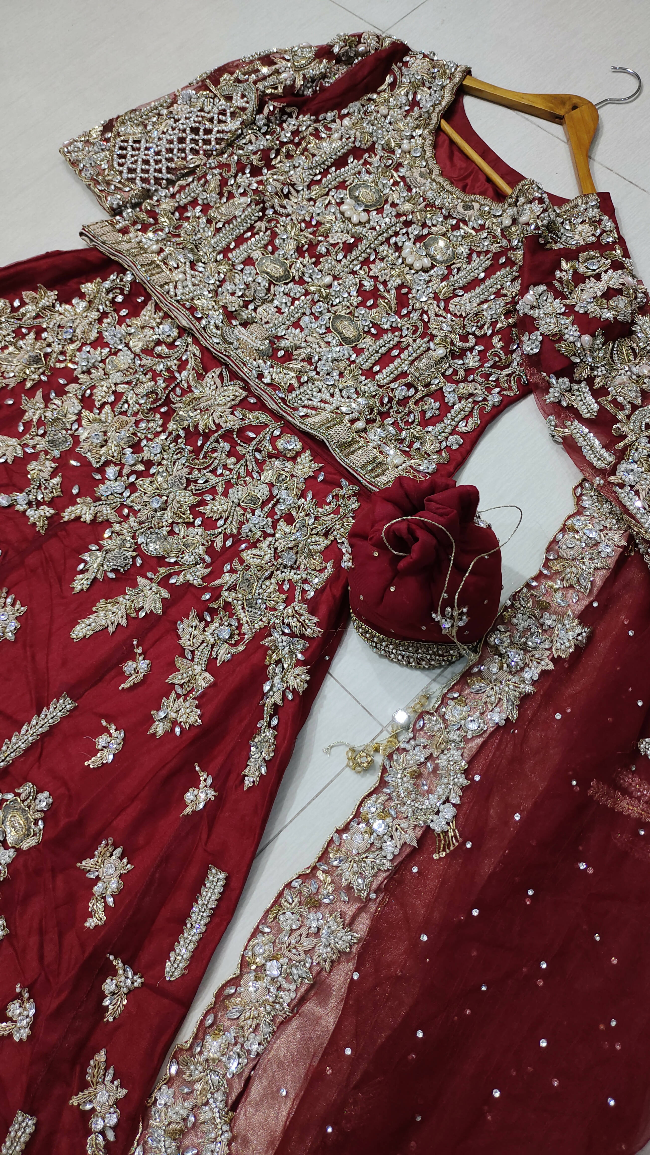 Red Bridal Dress | Women Bridals | Worn Once