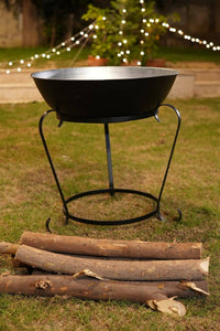 PORTABLE FIREPIT WITH BLACK STAND | FOR YOUR HOME | BRAND NEW