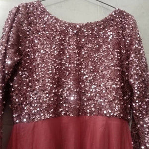 Pink fairy frock|net fairy frock (Size: M )| Women Frocks & Maxis | Worn Once