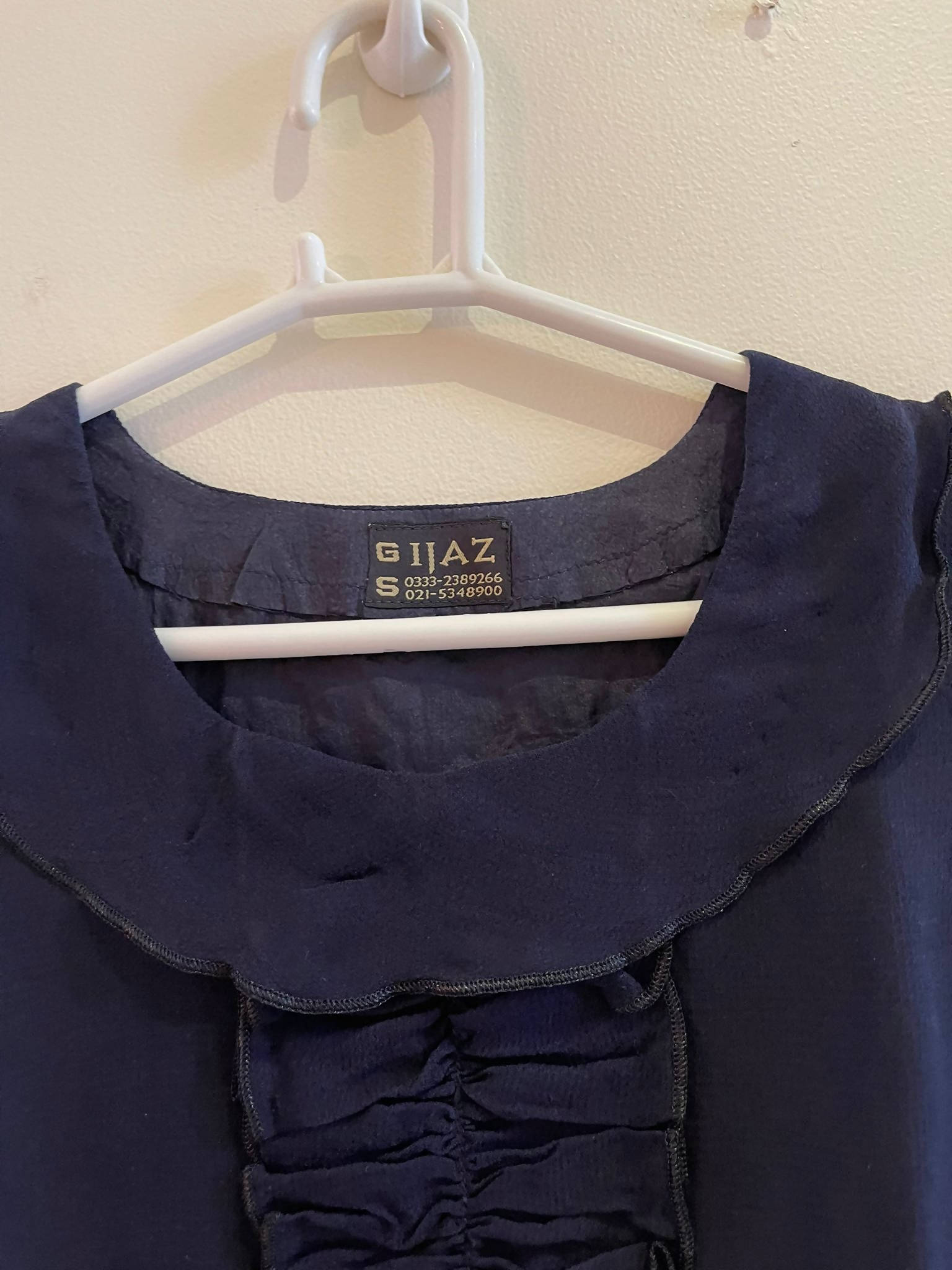 Sleeveless Navy Blue Top | Women Tops & Shirts | Preloved