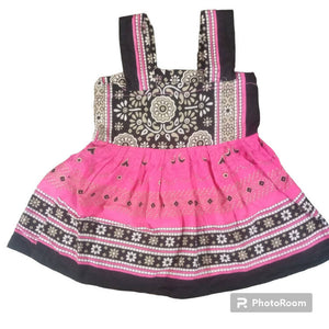 Pink Lawn Frock (Size: 2 to 5 months) | Baby Outfit Sets | New