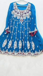 Pure Chiffon Fancy Embroidered 3 Pc Dress | Women Formals | Large | Preloved