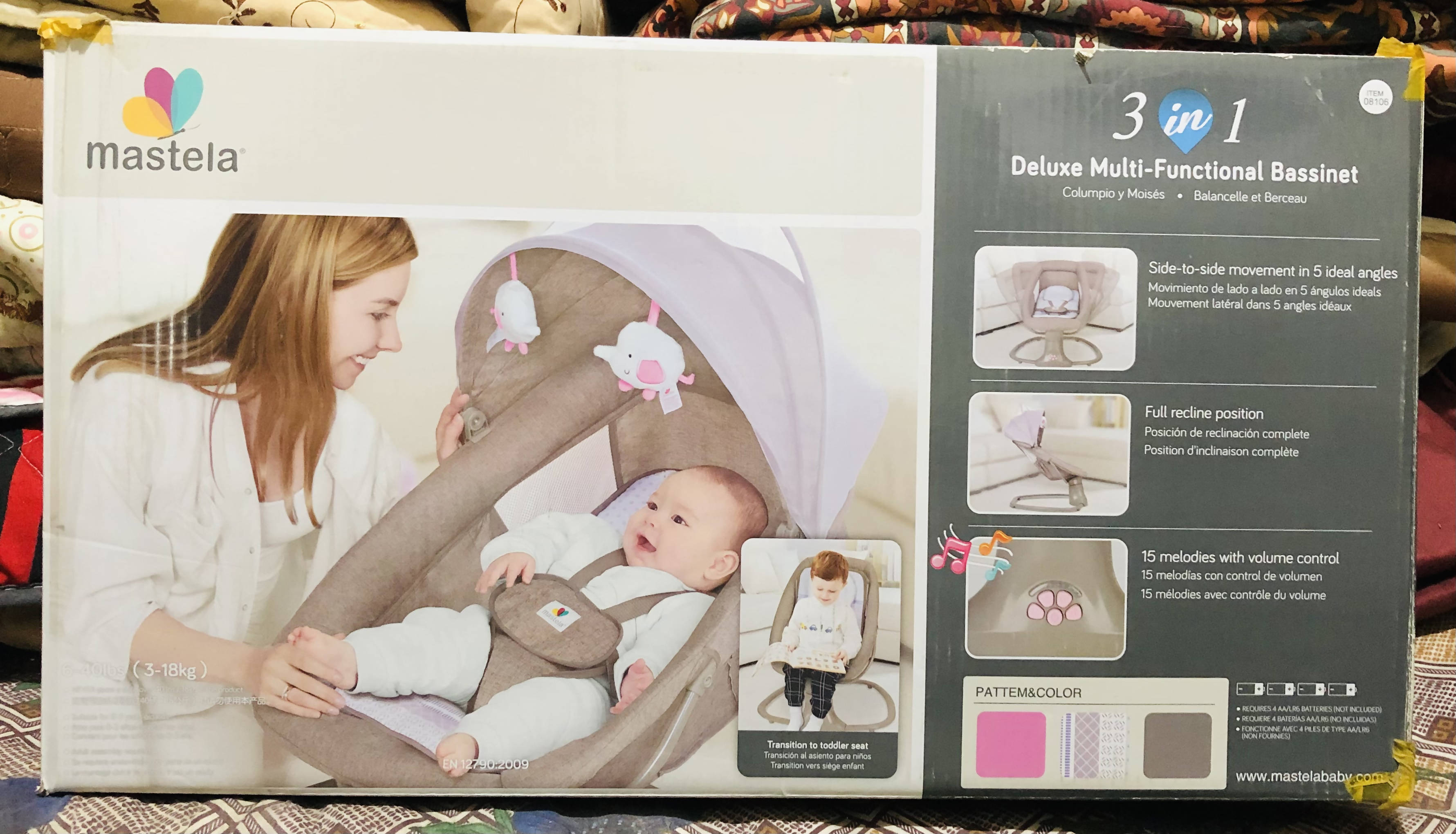 Mastella | Baby Swing Multifunctional 3 in 1 | Toys & Baby Gear | Preloved
