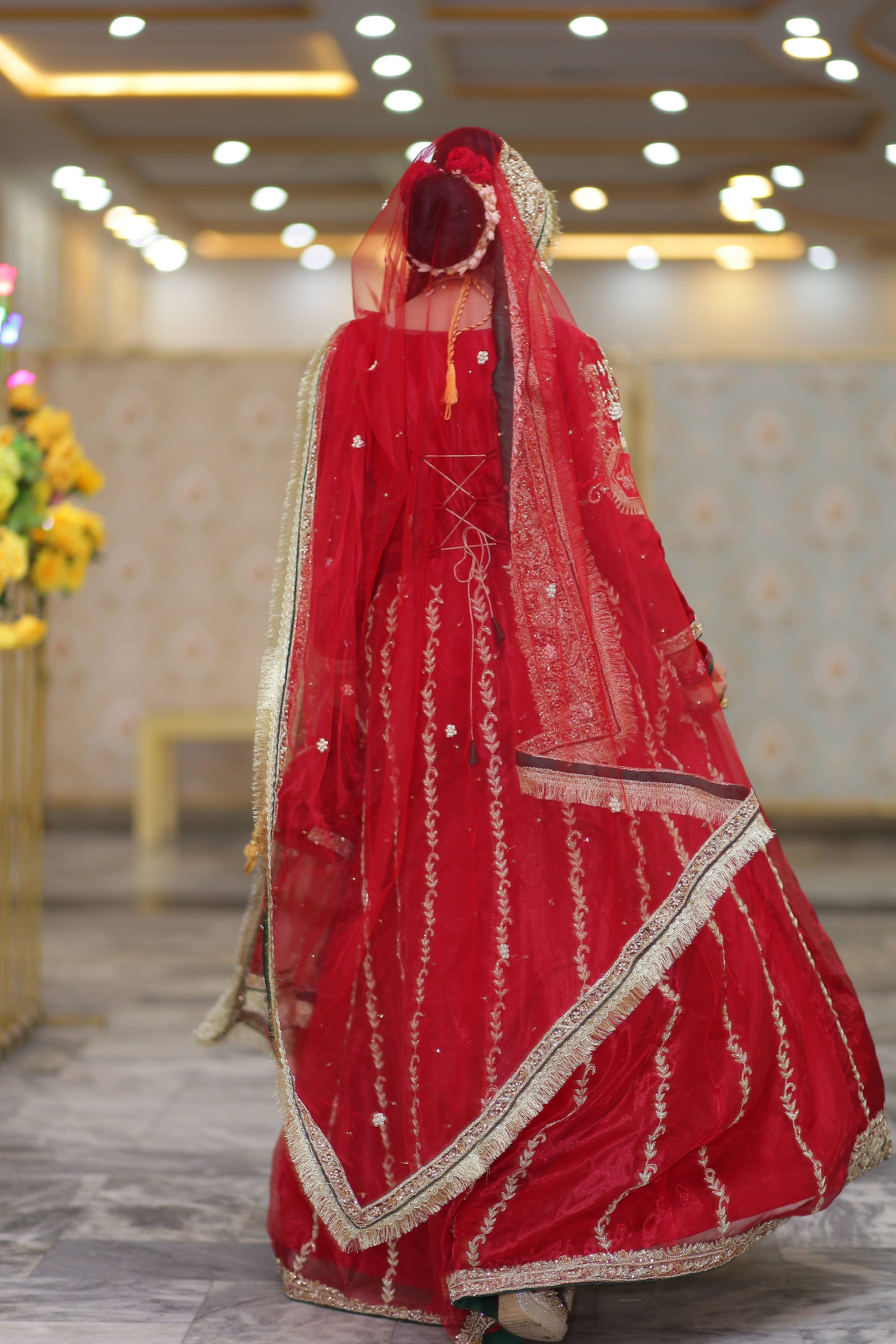 Beautiful Red Bridal Dress | Bridals | Worn Once