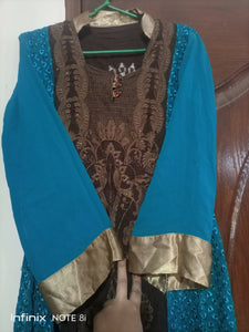 Three piece Embroidered Winter Dress (Size:M ) | Women Formals | worn once.