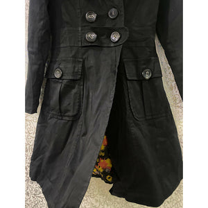 Black Coat with Pockets | Women Coats | Small | Worn Once