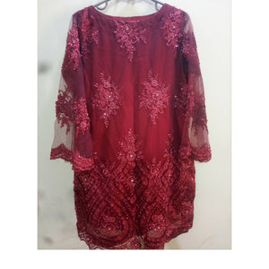 Fancy embroidered kurta 2 piece (kameez, trouser) | | Women Locally Made Formals | Size Large | Preloved