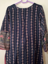 Bareeze | Blue Stitched 3 Pcs Suit | Women Branded Kurta | Medium to Large | Worn Once