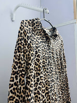 H & M | Animal Print Linen Dress | Women Frocks & Maxis | Small | New