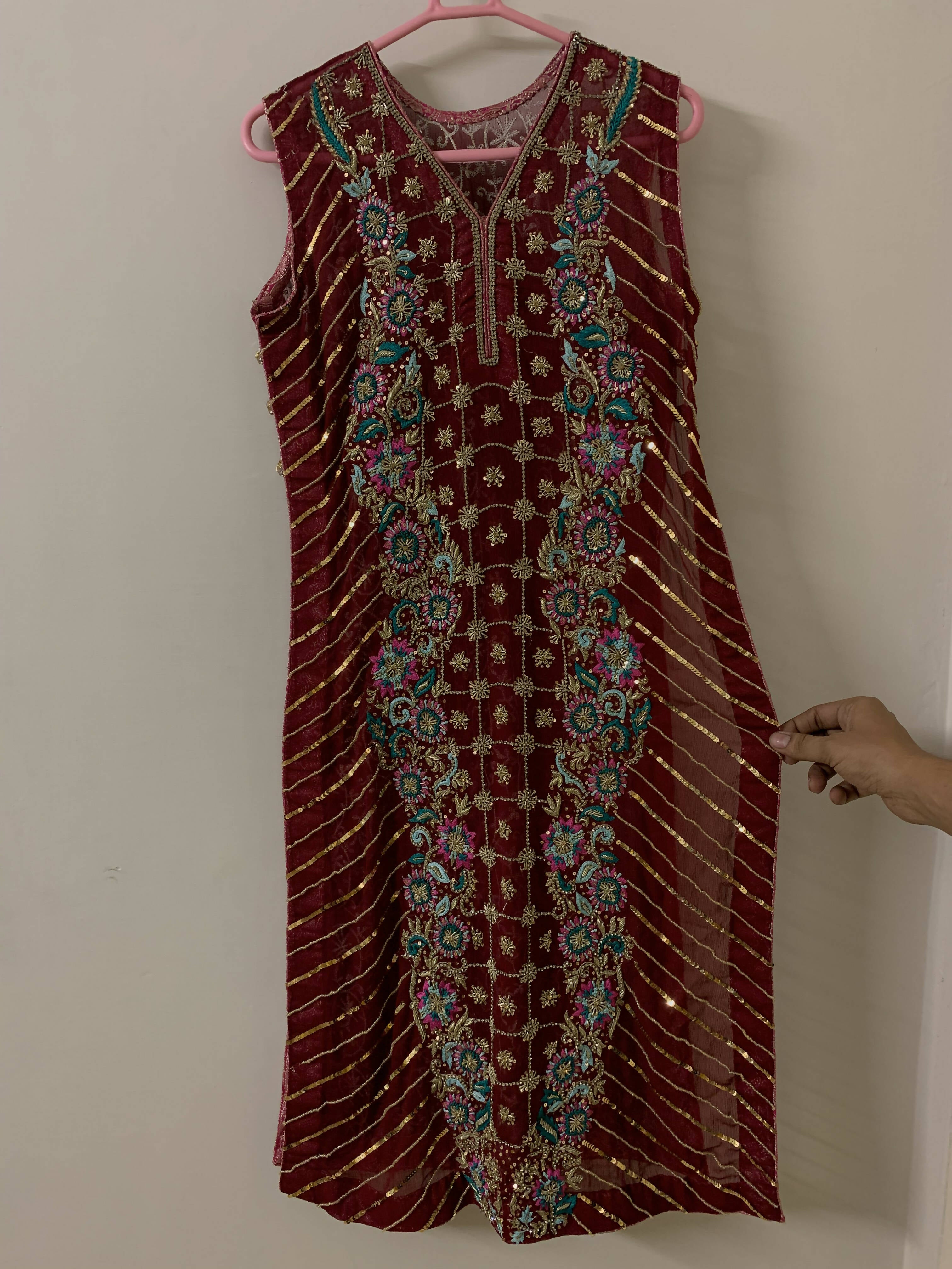 Upper Inner Formal Maxi | Women Locally Made Formals | Small | Worn Once