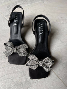 Zara | Black Heels | Women Shoes | Size: 37 | Worn Once