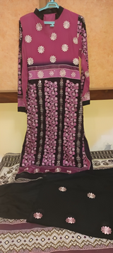 Fully Embroidered Suit | Women Locally Made Formals | X Small | Worn Once