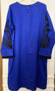 Ethnic | Royal Blue Kurta | Women Branded Kurta | Worn once