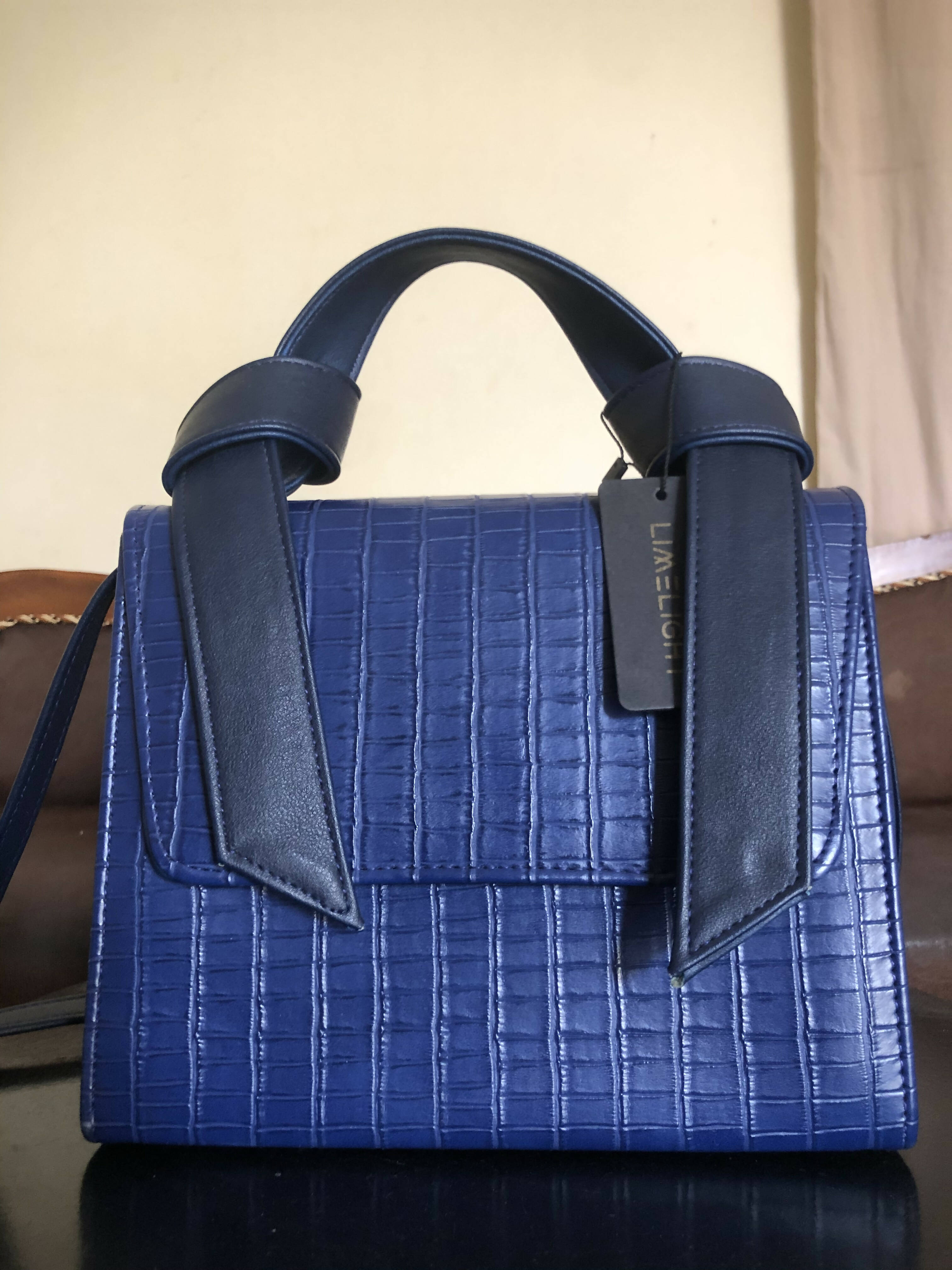 Navy Blue Hand Bag (Size: M ) | Women Bags | New