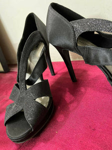 Fioni Nights | Black Shinny Heels | Women Shoes | Preloved