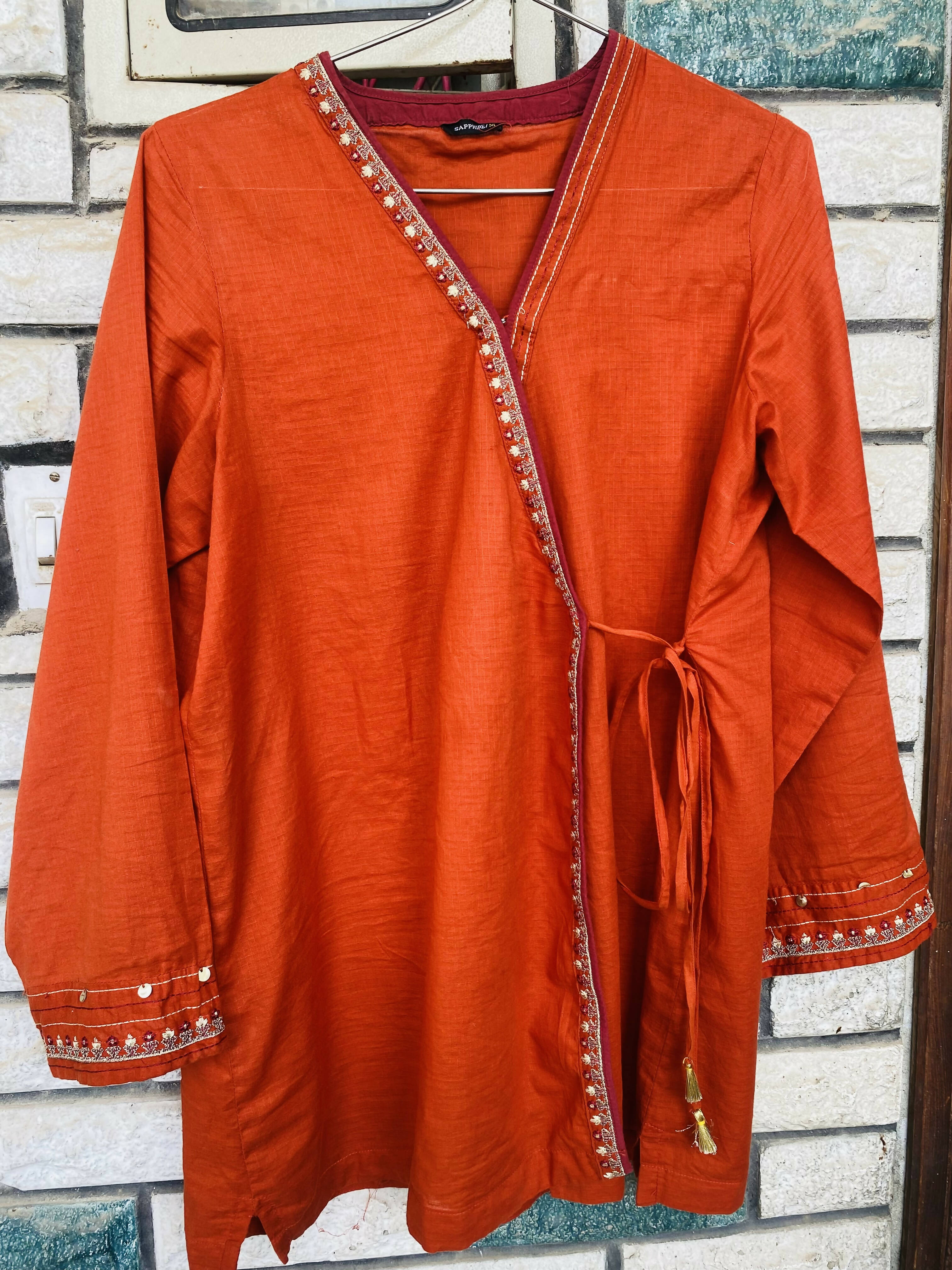 Sapphire | Women Branded Kurta | Medium | Worn Once