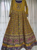 Heavy Embroidered Maxi | Women Frocks & Maxis | Small | Worn Once