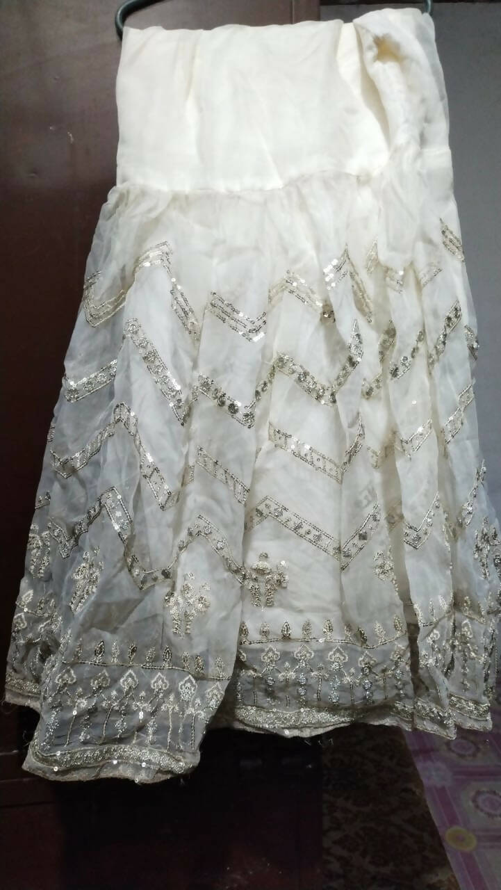 Nikkah Dress - White dress (Size: M ) | Women Formals | Worn Once