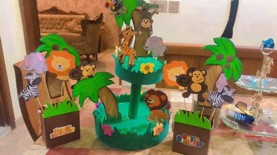 Jungle Theme Birthday Decor Items | Toys & Baby Gear | Preloved