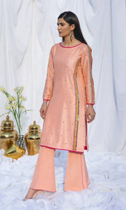 SALMON-VRT-001 | Women Branded Formals | All Sizes | Brand New with Tags