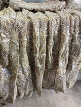 Stunning Golden Bridal Maxi | Women Bridals | Medium | Worn Once