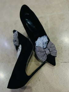 Shein | International Branded Velvet Coated Sandals ( Size : 40 ) | Women Heels | Brand New