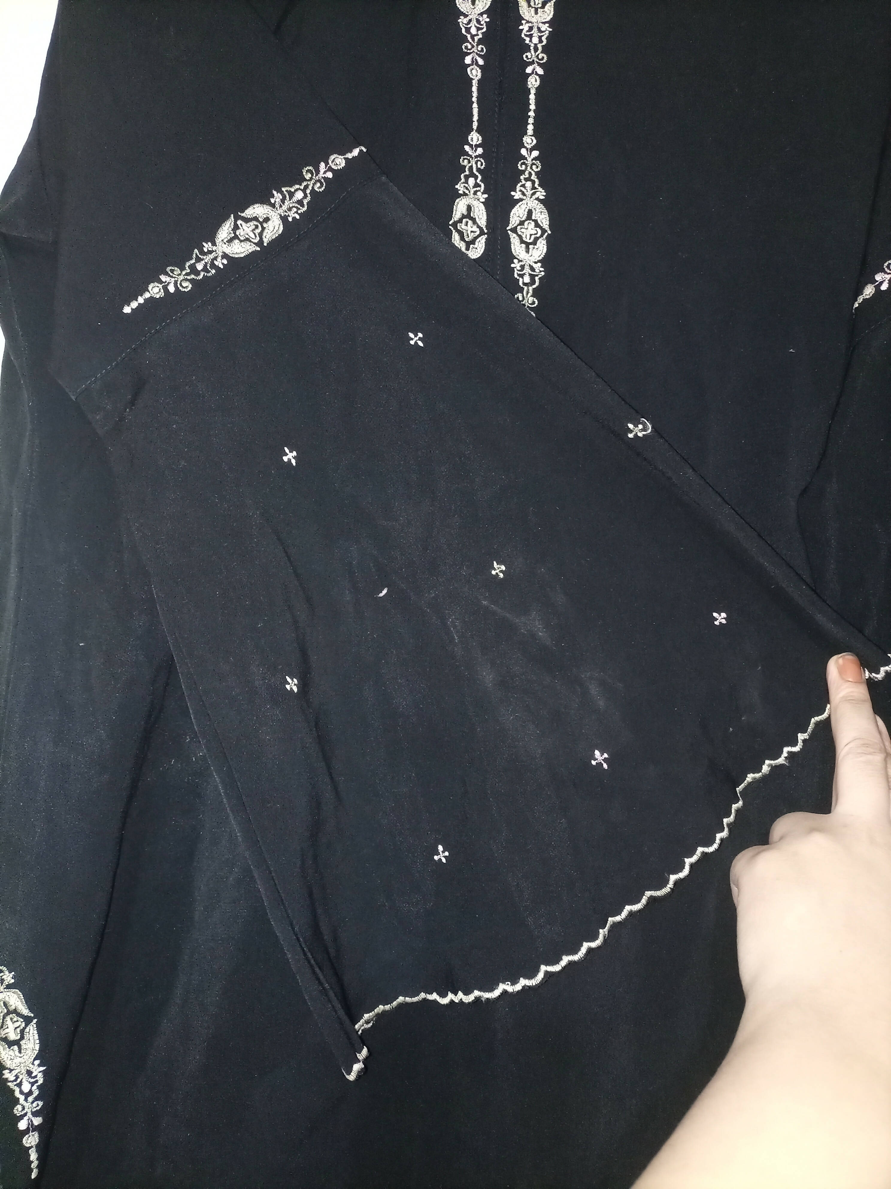 Embroidered Black Suit | Women Locally Made Formals | Medium | Worn Once