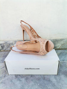 Aldo | Beige Heels | Women Shoes | Worn Once