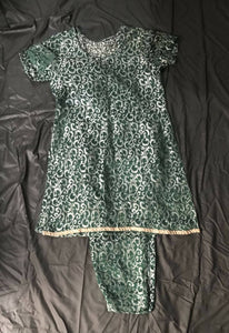 Stylish Coat Suit | Formal Green Suit | Women Locally Made Formals | Small | Worn Once