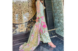 Floral 3pc stitched suit | Women Locally Made Formals | Small | Preloved