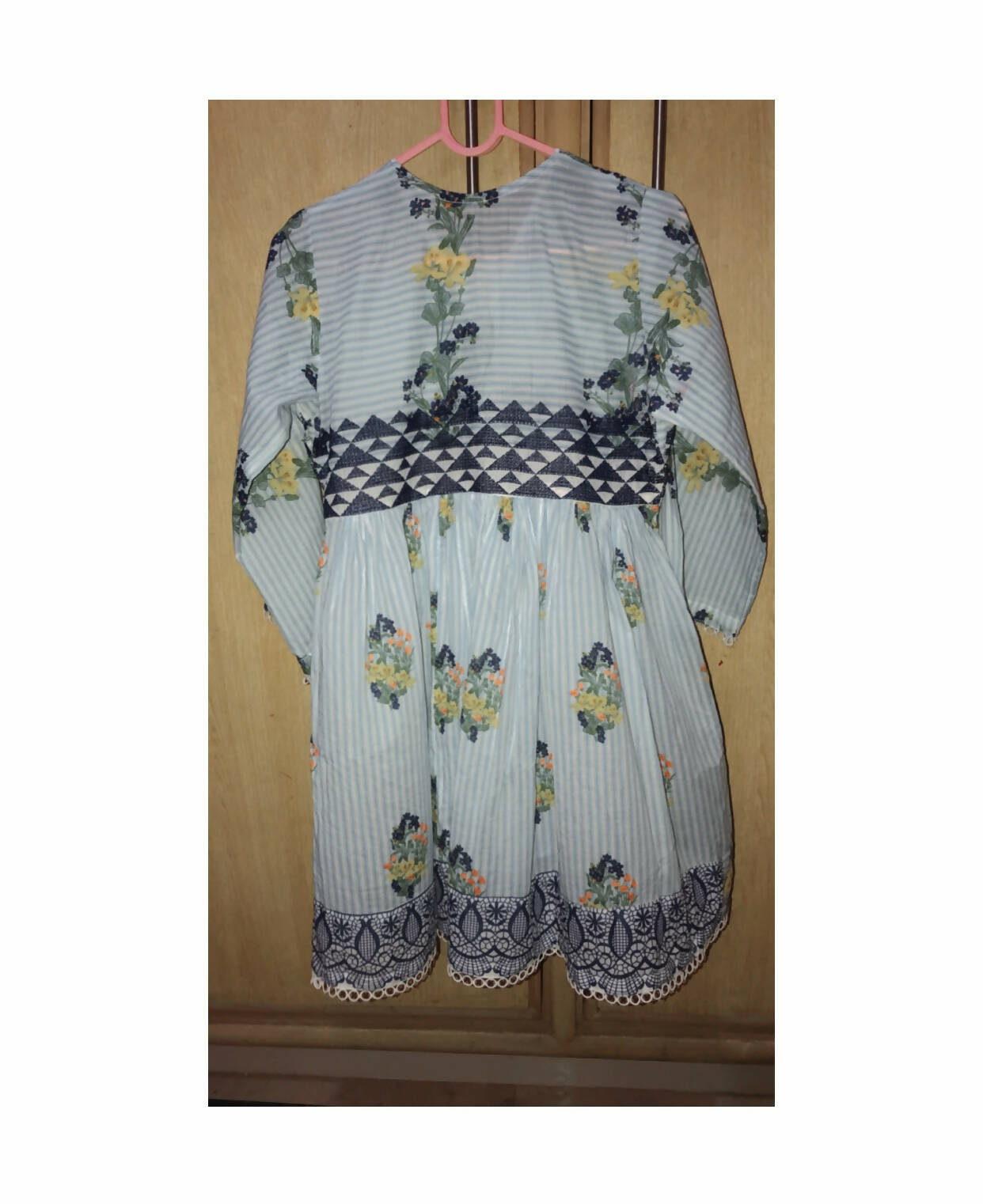 Khaadi | Printed Lawn Shirt (Size: M ) | Women Kurta | Worn Once