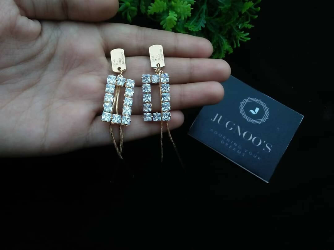 Trendy Square Earrings | Women Jewelry | Earrings | New