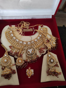 Elegant 7 Piece Bridal Set | Women Jewellery | Worn Once