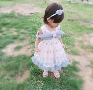 Baby girl pink frock | Girls dresses | Worn once