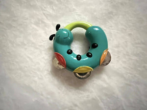 Green Rattle Toy | Baby & Infant Toys | Preloved