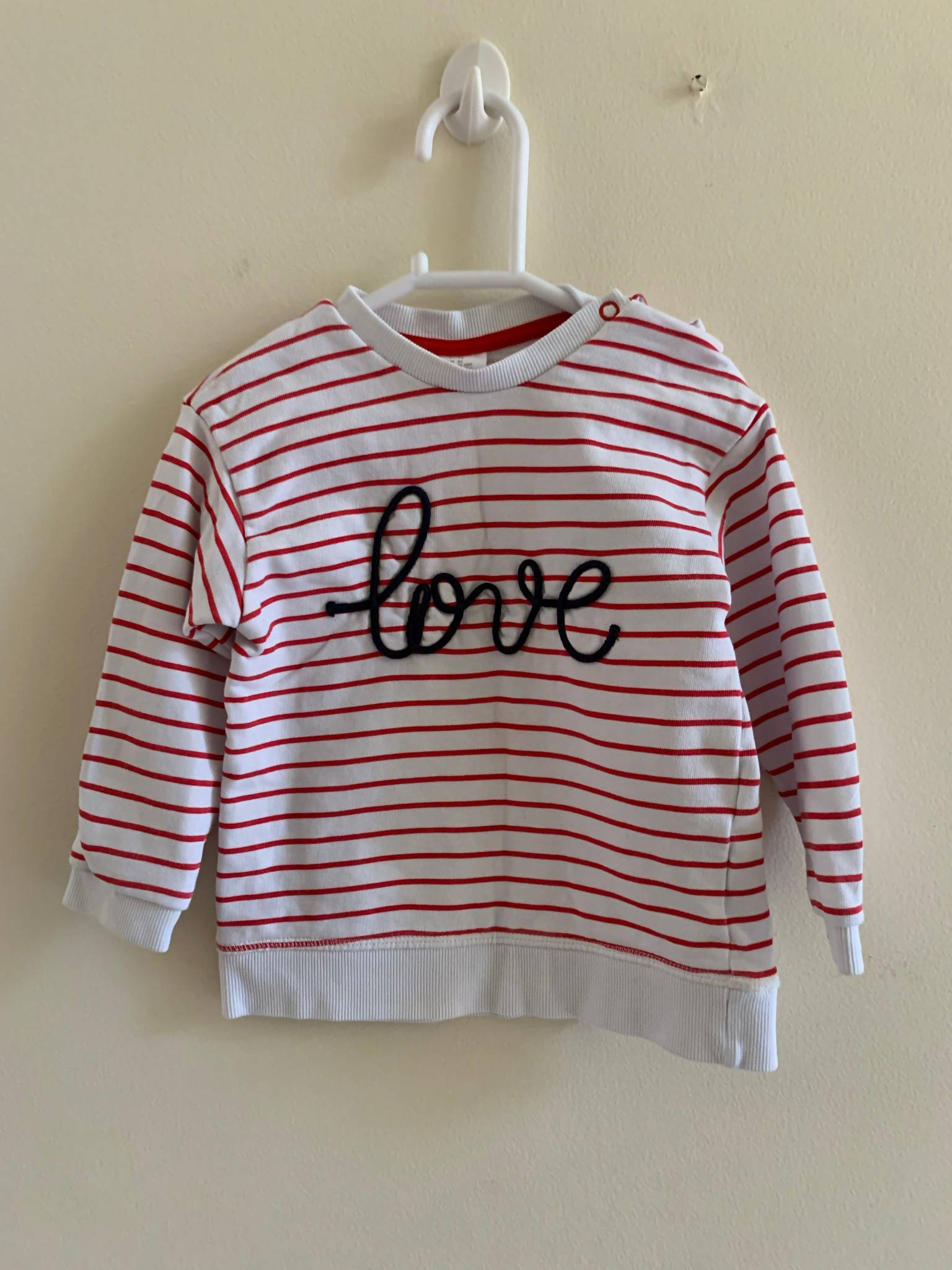 H&M | Love Striped Shirt | Girls Tops & T-shirts | Preloved