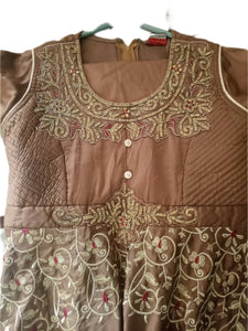 Brown Frok | Women Froks & Maxis | Medium | Preloved