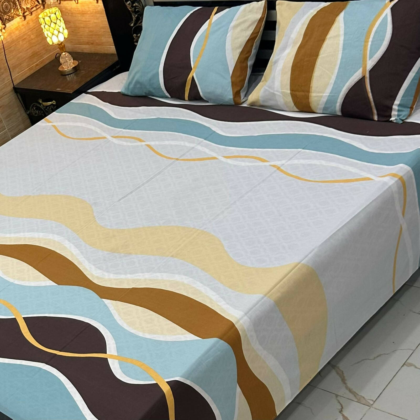 Cotton Doubel Bedsheets | Home & Decor | New