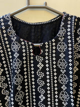 Black Printed Matching Separates | Women Locally Made Kurta | Small |New