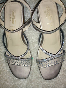 STYLO SHOES | SILVER HEELS | FOR WOMEN | SIZE 37 | WORN ONCE