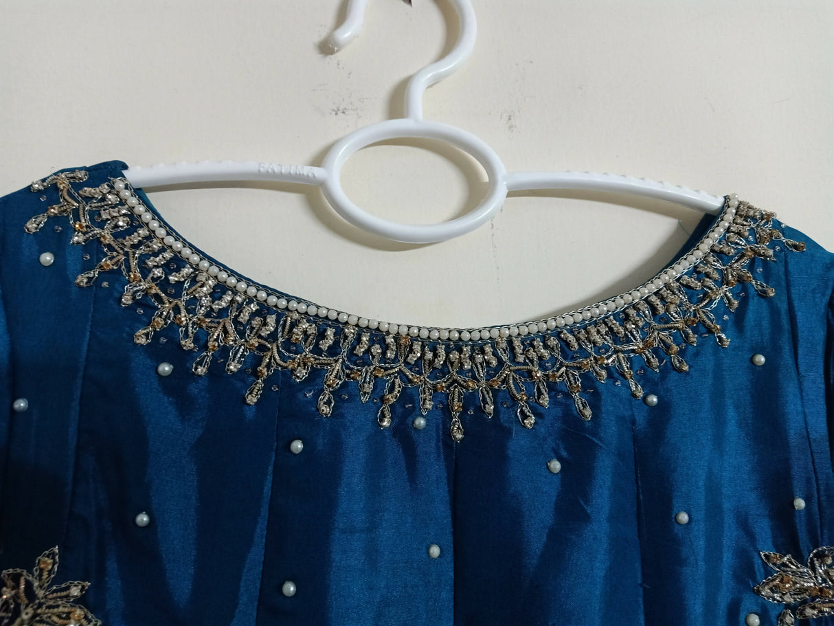 Zinc embroidered maxi | Women Frocks & Maxis | X Small | Worn Once